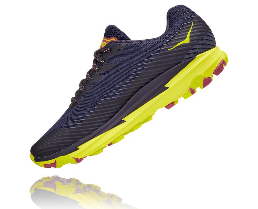 Hoka One One Trail Schoenen Dames - Torrent 2 - Donkerblauw - EY2489751